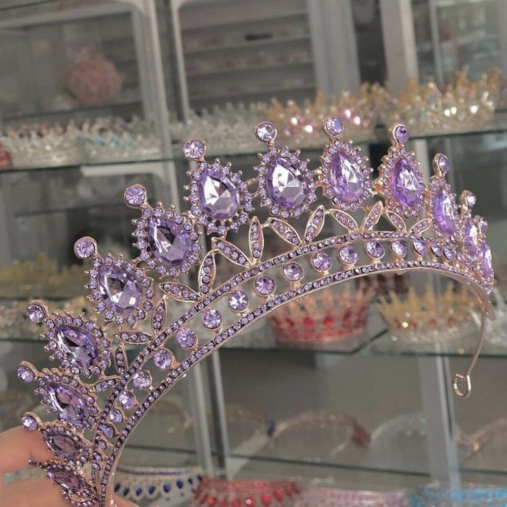Queen Crown Rhinestone Wedding